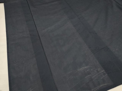 平和屋着物＊夏物 色無地 流水立波紋紗 褐返色 正絹 逸品 AABA2916jd