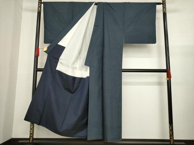 平和屋着物●男性　本場大島紬　アンサンブル　100亀甲　総詰め　正絹　逸品　AABA3306ck