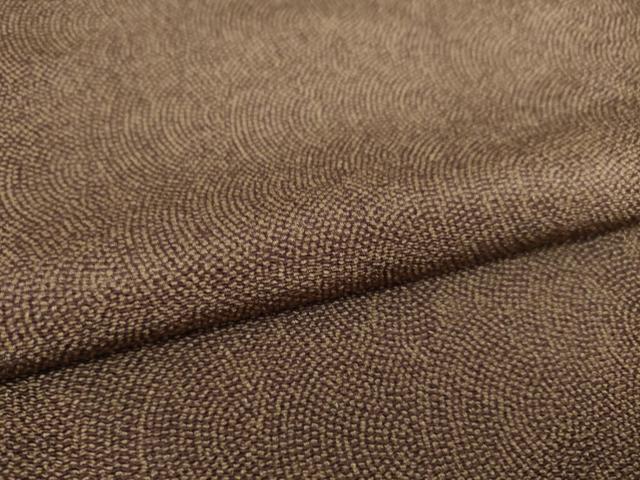 平和屋着物●江戸小紋 鮫小紋柄 鬼しぼ縮緬 正絹 逸品 AABA3307ck