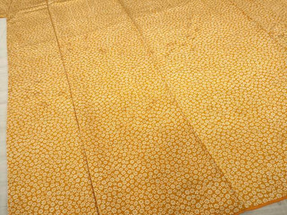 平和屋着物●上質な小紋 小花文 正絹 逸品 AABA3322ck