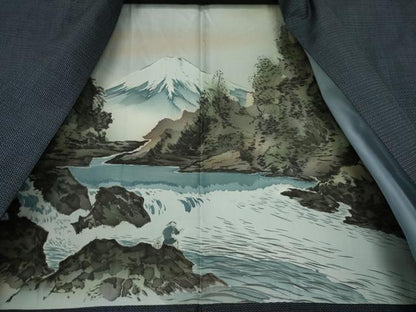 平和屋着物●男性 本場大島紬 アンサンブル 100亀甲 総詰め 正絹 逸品 AABA3331ck