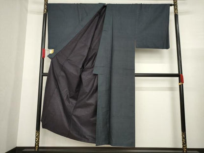 平和屋着物●男性　本場大島紬　アンサンブル　100亀甲　総詰め　正絹　逸品　AABA3333ck