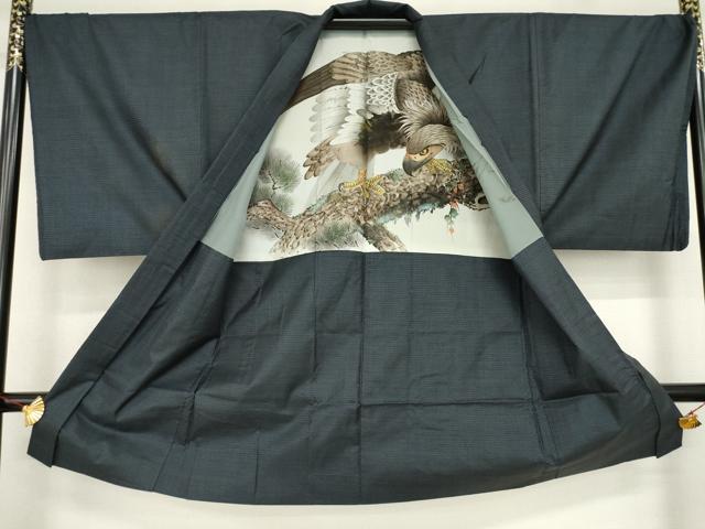 平和屋着物●男性　本場大島紬　アンサンブル　100亀甲　総詰め　正絹　逸品　AABA3333ck