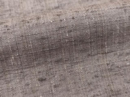 平和屋着物●上質な紬 霞文 鳩羽鼠色 正絹 逸品 AABA3348ck