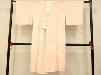 平和屋着物■長襦袢　無双仕立て　舞蝶文　正絹　逸品　AABA3577fw