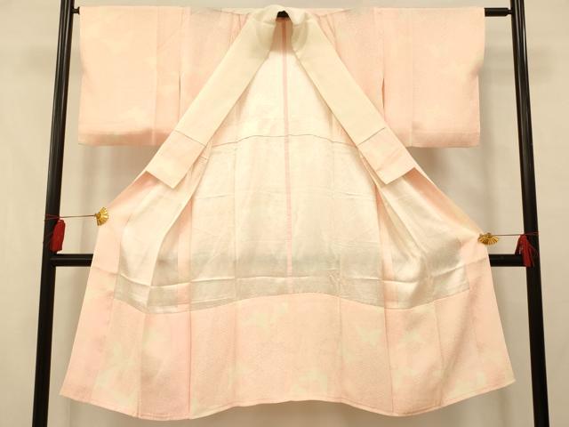 平和屋着物■長襦袢　無双仕立て　舞蝶文　正絹　逸品　AABA3577fw