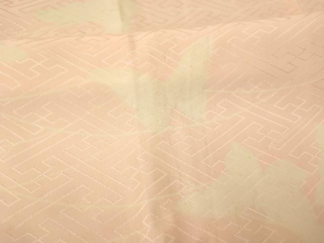 平和屋着物■長襦袢　無双仕立て　舞蝶文　正絹　逸品　AABA3577fw