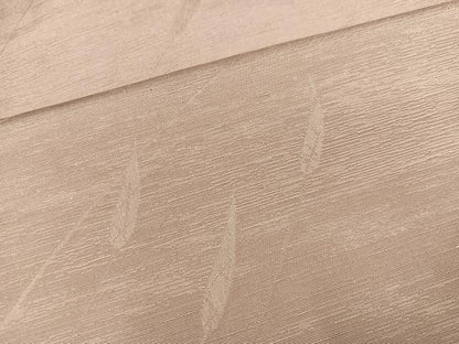 平和屋着物●上質な色無地　草木地紋　枯野色　正絹　逸品　AABA3788ph