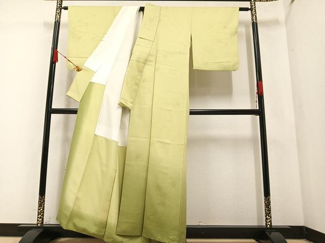 平和屋着物●豪華色留袖 花鼓地紋 暈し染め 正絹 逸品 AABA3801ph