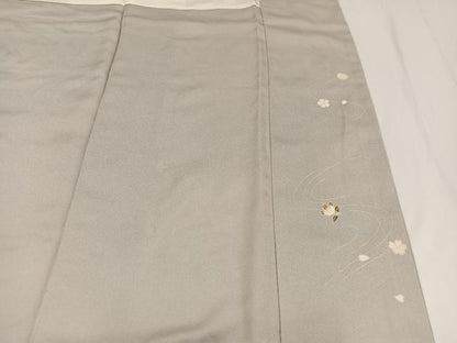 平和屋着物●訪問着 駒刺繍 花筏文 暈し染め 金彩 そごう百貨店扱い 正絹 逸品 AABA3806ph