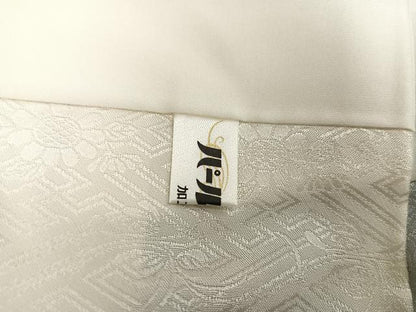 平和屋着物●大変加工の良い総絞り小紋　本疋田絞り　正絹　逸品　AABA3822ph