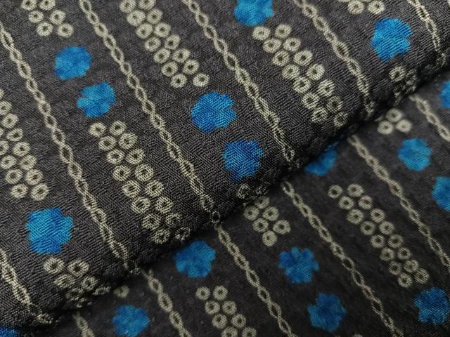 平和屋着物●上質な小紋 花間道 正絹 逸品 AABA3828ph
