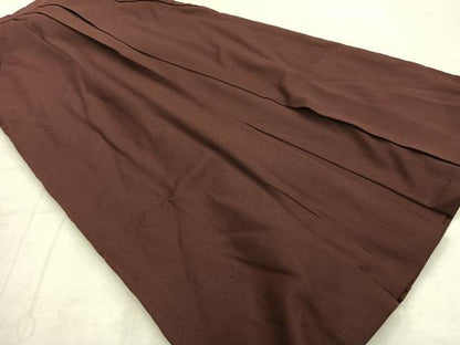 平和屋着物●女性　行灯袴　小豆色　逸品　AABA4003mf