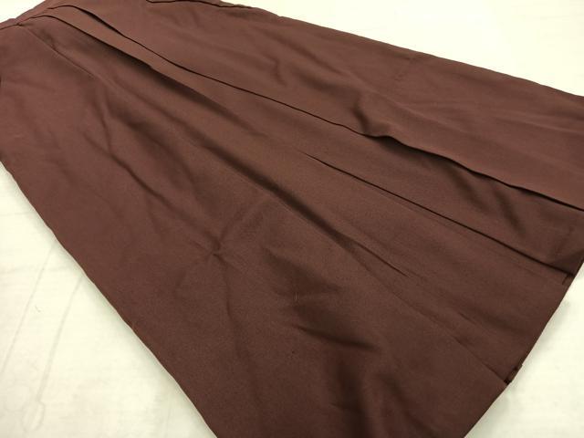 平和屋着物●女性　行灯袴　小豆色　逸品　AABA4003mf
