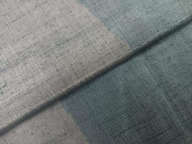 平和屋着物●上質な紬 間道 正絹 逸品 AABA4283ph