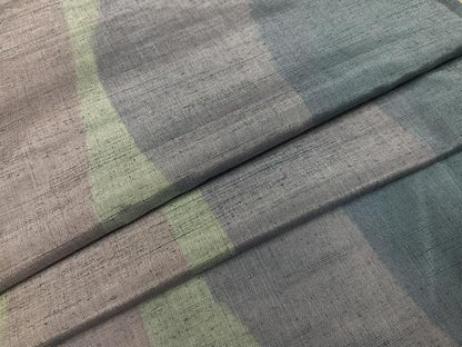 平和屋着物●上質な紬 間道 正絹 逸品 AABA4283ph