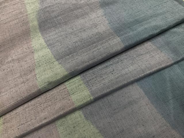 平和屋着物●上質な紬 間道 正絹 逸品 AABA4283ph