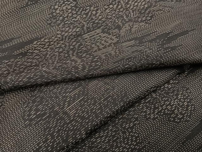 平和屋着物●本場大島紬 風景樹林文 正絹 逸品 未使用 AABA4347ph
