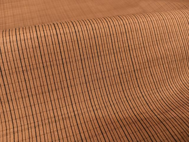 平和屋着物●上質な紬 縞 正絹 逸品 未使用 AABA4476np