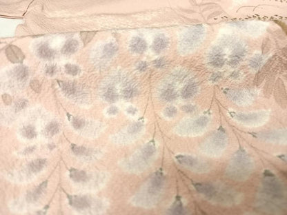 平和屋着物●訪問着 手描き 絞り 藤花房 暈し染め 正絹 逸品 AABA4513np