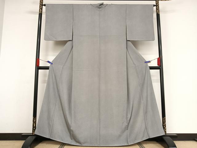 平和屋着物●江戸小紋　鮫小紋柄　正絹　逸品　未使用　AABA4514np