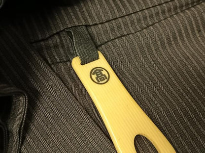 平和屋着物●男性　馬乗り袴　縞　高島屋扱い　正絹　逸品　AABA4533np