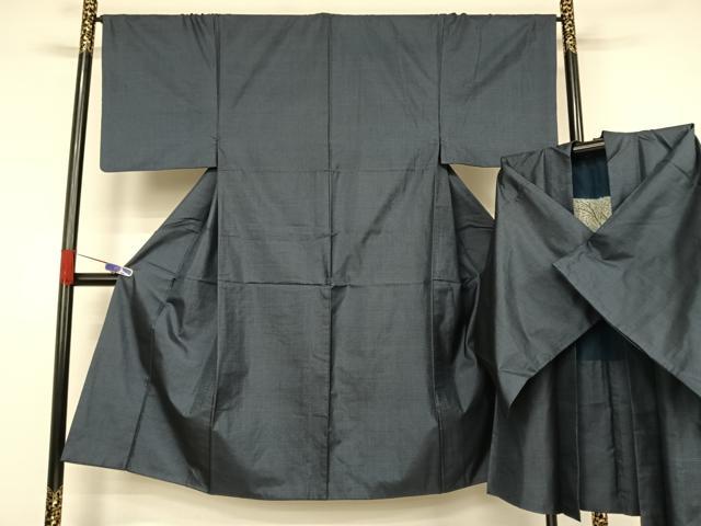 平和屋着物●男性 本場大島紬 アンサンブル 100亀甲 総詰め 正絹 逸品 AABA4554np