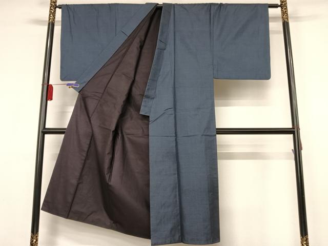 平和屋着物●男性 本場大島紬 アンサンブル 100亀甲 総詰め 正絹 逸品 AABA4554np