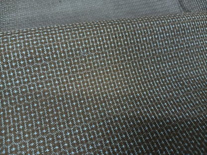 平和屋着物●男性 本場大島紬 アンサンブル 100亀甲 総詰め 正絹 逸品 AABA4554np