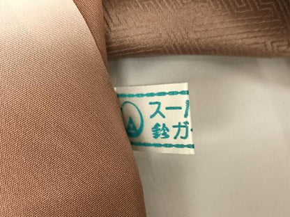 平和屋着物●訪問着　駒刺繍　東山草花文　金糸　金彩　鈴乃屋扱い　正絹　逸品　AABA4561np