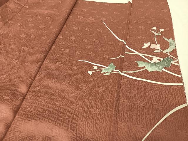 平和屋着物●京友禅作家 山科春宣 訪問着 霞文 正絹 逸品 AABA4579np