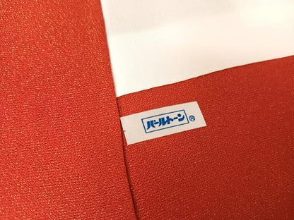 平和屋着物●訪問着 手描き 草花文 黒地 金通し地 丹後ちりめん 反端付き ロング丈 正絹 逸品 AABA4583np