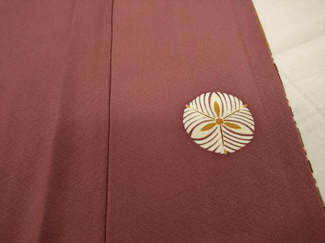 平和屋着物●訪問着 友禅 流水花文 正絹 逸品 AABA4610ck