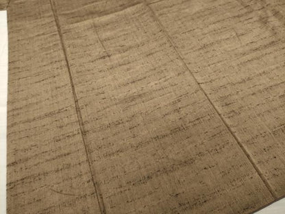 平和屋着物●上質な紬 霞文 正絹 逸品 AABA4653ck