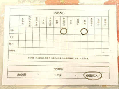 平和屋着物◎六通柄袋帯　唐織　触衣花車文　金銀糸　正絹　逸品　AABA4779dt
