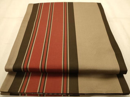 平和屋着物◎両面　六通柄袋帯　松花文　金糸　正絹　逸品　AABA4795dt