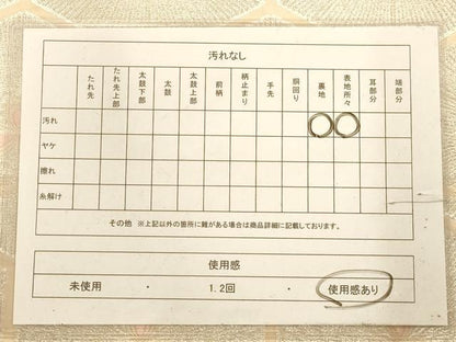平和屋着物◎六通柄袋帯 唐織 亀甲松文 銀糸 正絹 逸品 AABA4800dt