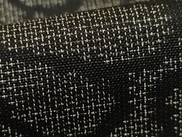 平和屋着物●上質な紬　ロング丈　花尽くし　正絹　逸品　AABA4822ck