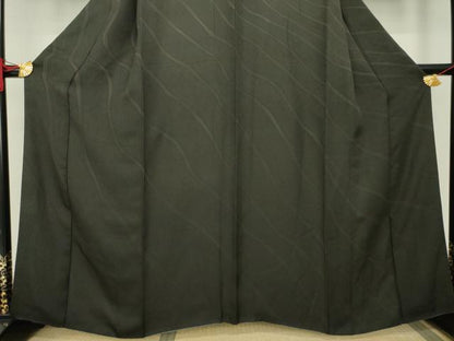 平和屋着物●訪問着 ろうけつ染め 流水文 暈し染め 正絹 逸品 AABA4855ck