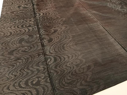 平和屋着物●本場大島紬 流水文 正絹 逸品 AABA4930np