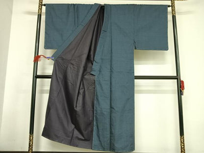 平和屋着物●男性 本場大島紬 アンサンブル 100亀甲 総詰め 正絹 逸品 AABA4943np