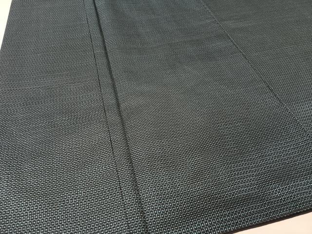平和屋着物●男性　本場大島紬　100亀甲　総詰め　アンサンブル　正絹　逸品　AABA4953np