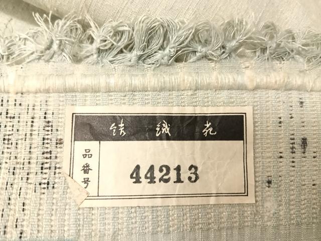 平和屋着物●人間国宝　田中林次　本場結城紬　重要無形文化財　100亀甲　飛び亀甲　雪輪花文　結城苑　証紙付き　正絹　逸品　AABA4977np