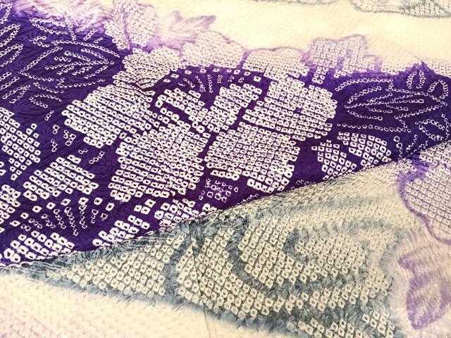 平和屋着物○豪華振袖 総絞り 流水花文 正絹 逸品 AABA5005np