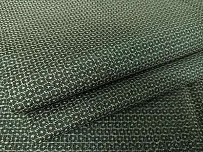 平和屋着物●男性　本場大島紬　アンサンブル　亀甲絣　正絹　逸品　AABA5031np