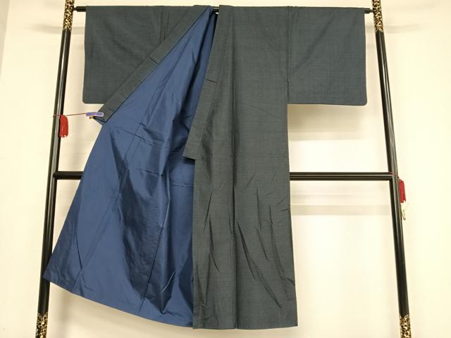 平和屋着物●男性 本場大島紬 アンサンブル 100亀甲 総詰め 正絹 逸品 AABA5040np