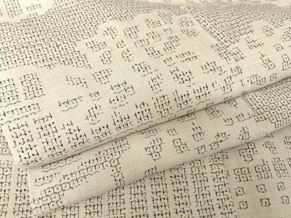 平和屋着物●結城紬　籬文　正絹　逸品　AABA5080np