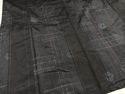 平和屋着物●上質な紬 絞り 梅 正絹 逸品 AABA5203ph