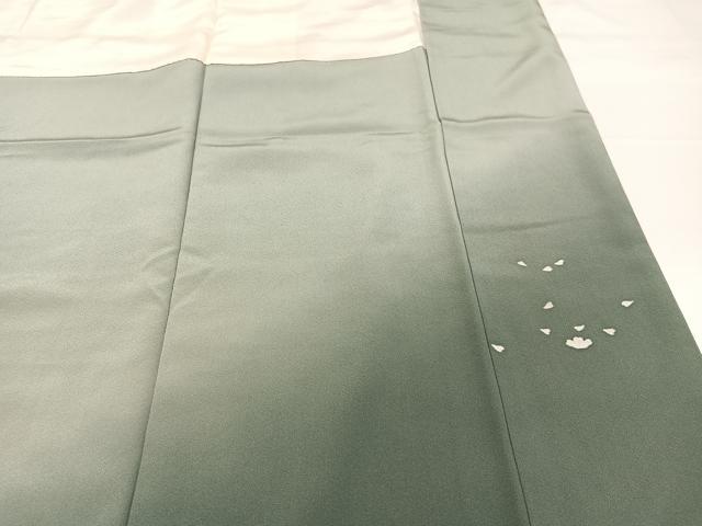 平和屋着物●男性　十日町友禅作家　関口遼一　訪問着　童子　暈し染め　正絹　逸品　AABA5216ph