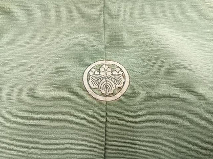 平和屋着物●友禅師・京の名工・伝統工芸士・樽本伊勢蔵 訪問着 女人楽器 暈し染め 金銀彩 浜ちりめん 反端付き 正絹 逸品 AABA5230ph